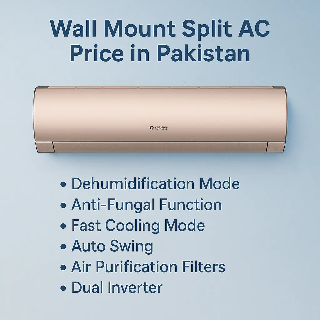 Wall Mount Split AC Price in Pakistan