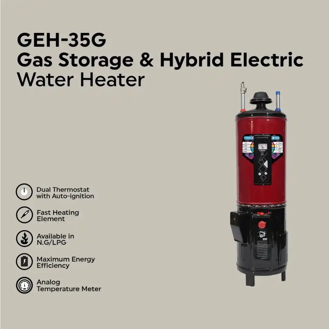 Cherry GEH-35 Electric & Gas Water Heater Cherry GEH-35 Electric & Gas Water Heater